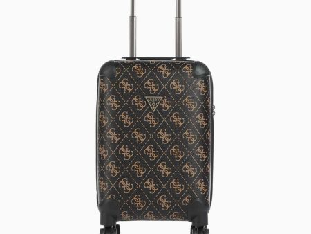 Guess Berta Travel Monogram Büyük Boy Valiz Online now