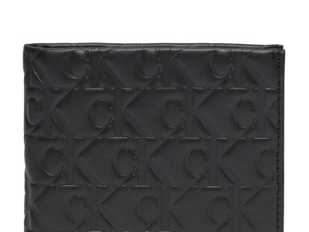 Calvin Klein Logo Print Bifold Erkek Cüzdanı Discount