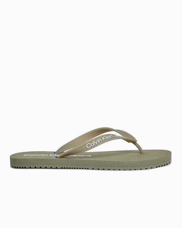 Calvin Klein Glossy Beach Flip Flops Terlik For Sale