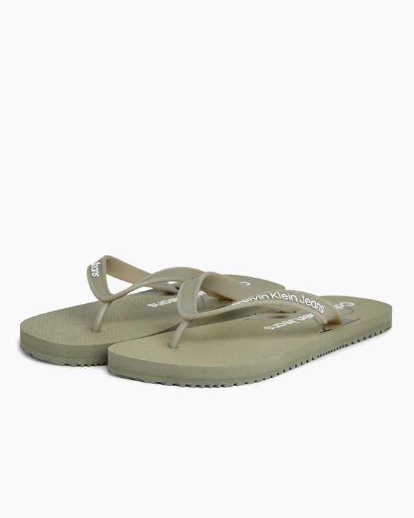 Calvin Klein Glossy Beach Flip Flops Terlik For Sale