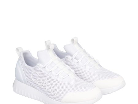 Calvin Klein Runner Sneaker Laceup Mesh Kadın Sneakers For Sale