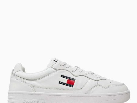 Tommy Jeans Cupsole Leather Essentials Sneaker Hot on Sale