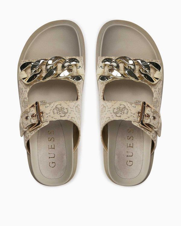 Guess Casual Shoes Çift Bantlı Sandalet Online Sale