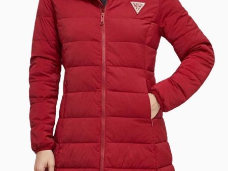 Guess Aleta Long Puffer Outerwear Mont Sale