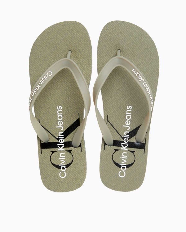 Calvin Klein Glossy Beach Flip Flops Terlik For Sale