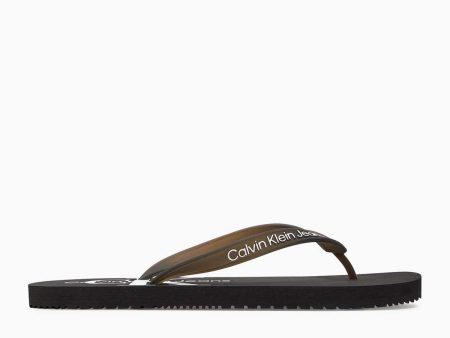 Calvin Klein Beach Sandal Monogram Flip Flops Parmak Arası Terlik For Sale