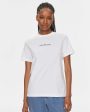 Calvin Klein Straight Bisiklet Yaka Tshirt Discount