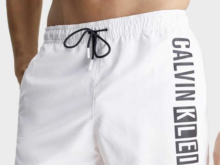 Calvin Klein Drawstring Graphic Deniz Şortu on Sale