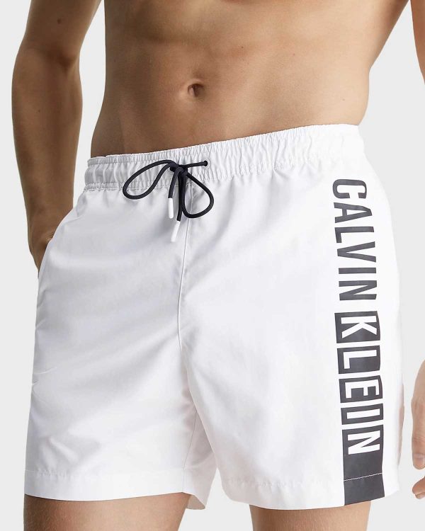 Calvin Klein Drawstring Graphic Deniz Şortu on Sale