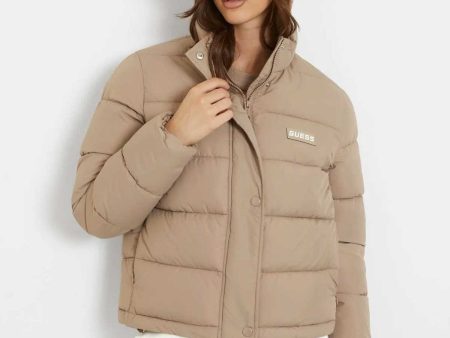 Guess Bertina Light Puffer Şişme Mont Online Sale