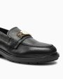 Tommy Hilfiger Logo Leather Loafer Casual Ayakkabı For Cheap