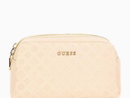 Guess Doouble Zip Makyaj Çantası Online Sale