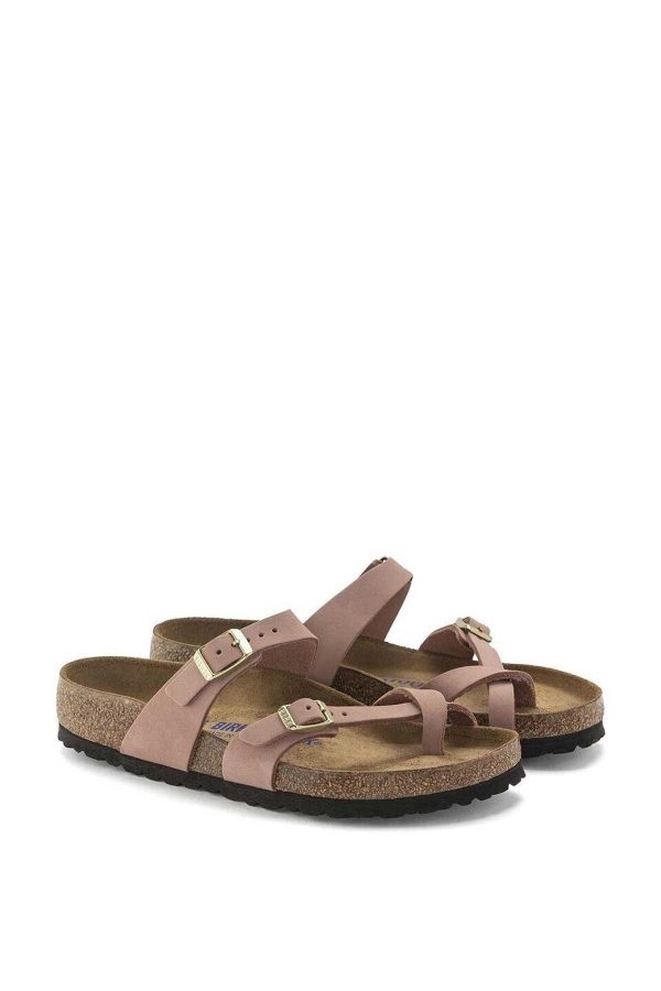 Birkenstock Mayari Sfb Nubuck Kadın Terlik Sale