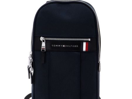 Tommy Hilfiger Elevated Nylon Body Bag For Sale