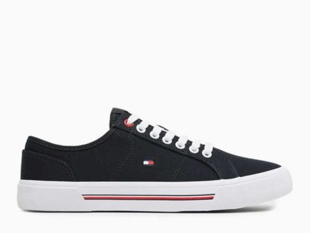 Tommy Hilfiger Core Corporate Vulcanized Erkek Sneaker Online Hot Sale