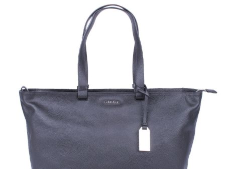 Calvin Klein Eo  Pebble Leather Tote Kadın Omuz Çantası Cheap